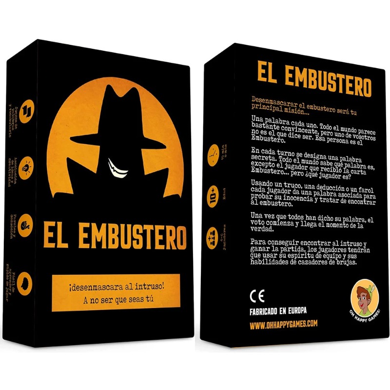 Board Game Heat - Испанская настольная игра «El Embustero Liar»
