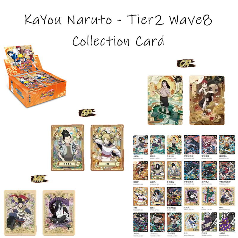 Board Game Naruto - Коллекционные карты KAYOU Naruto - Серия