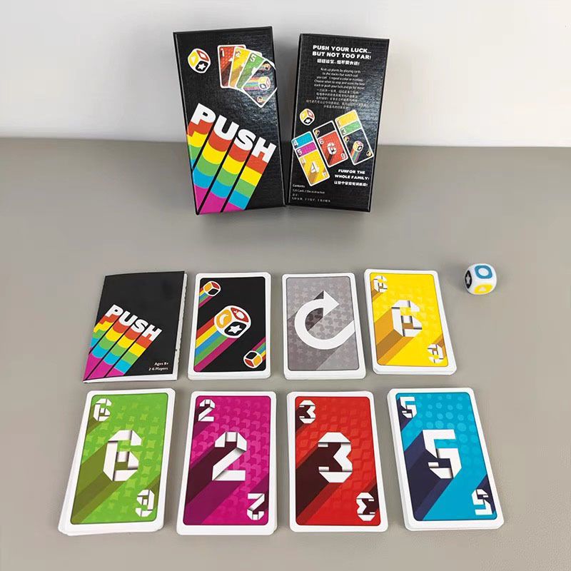 Карточная игра «Пуш» Стратегич – обзор и цена Board Game Heat