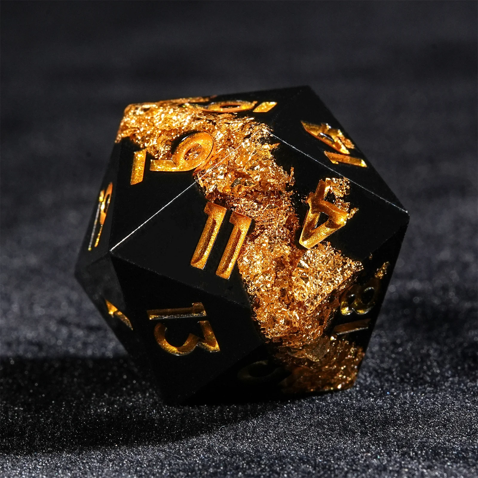 7 шт. DND Dice из смолы, черны – обзор и цена Board Game Dungeons And Dragons
