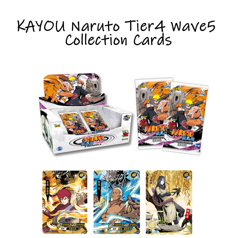 Коллекционные карты KAYOU Naru – обзор и цена Board Game Naruto