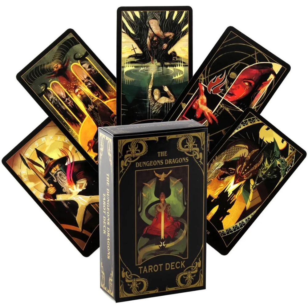 Игра с надписью «Таро», «подзе – обзор и цена Board Game Dungeons And Dragons