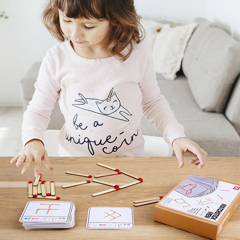 Монтессори спички головоломки  – обзор и цена Board Game Idea