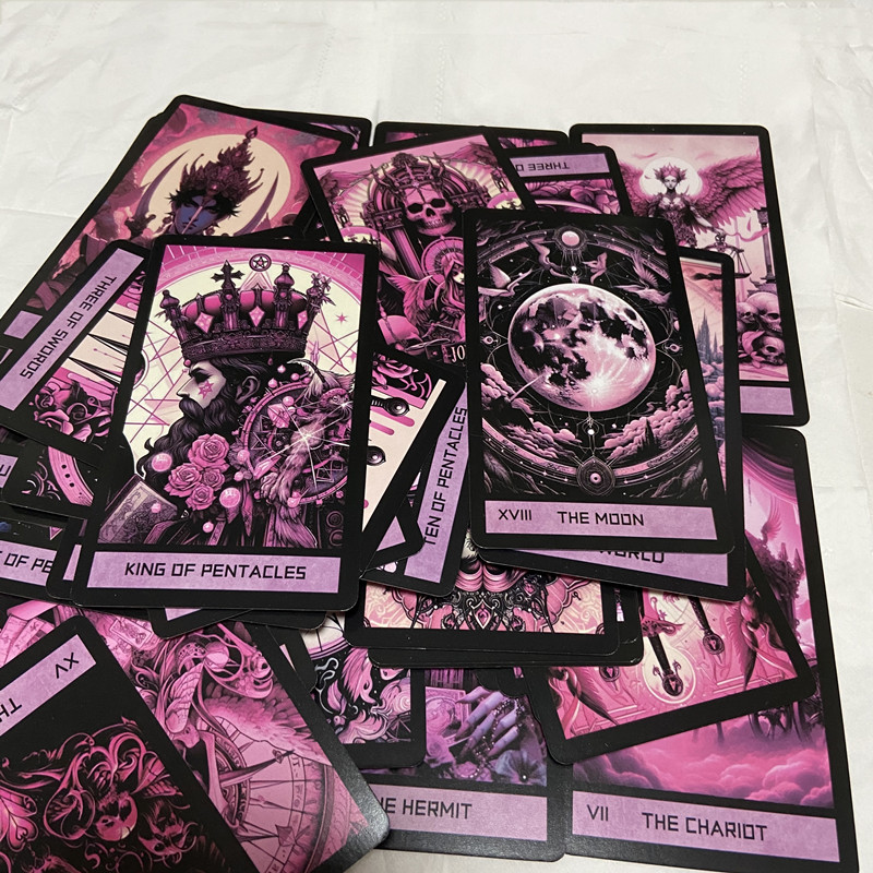 Розовая готическая колода Таро – обзор и цена Board Game Life